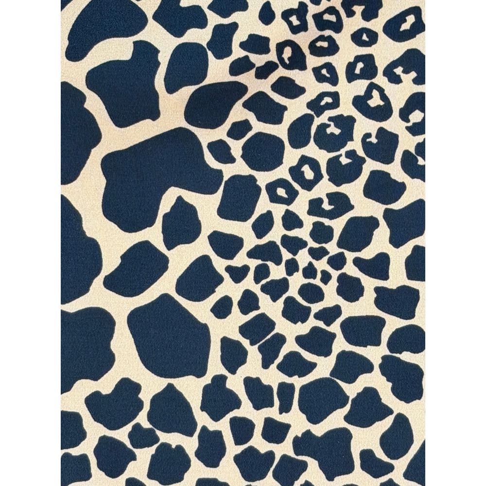 Jessica London Womens Animal Print Sleeveless Tank Top Tunic Tan Black 22/24 - Picture 2 of 5